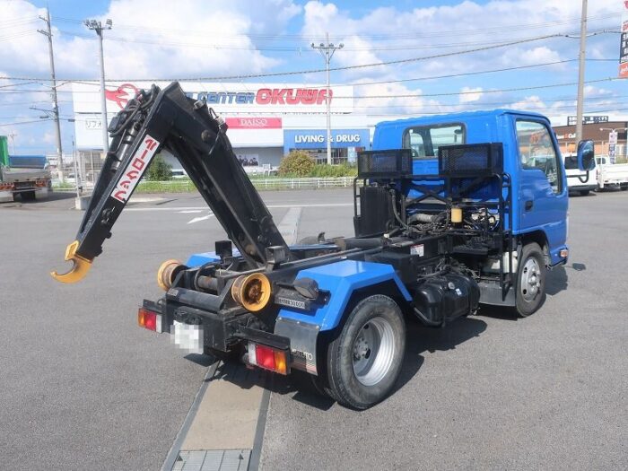 2760　いすゞ　フックロール　3ｔ4ナンバー　コンテナ付